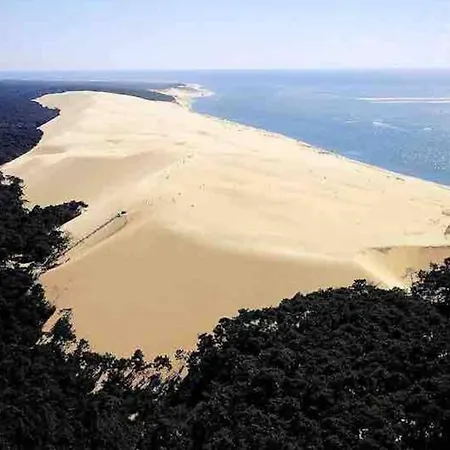 펜션 Maison Entre Le Pyla Et Arcachon, Piscine Commune 라테스트드뷔크